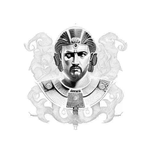 Roman empire tattoo design idea