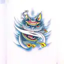 darts and flights tattoo design idea