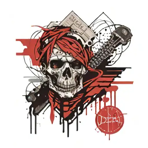 Roma looks into the diary of death where his name is written light tattoo design idea