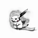 pikachu  tattoo design idea
