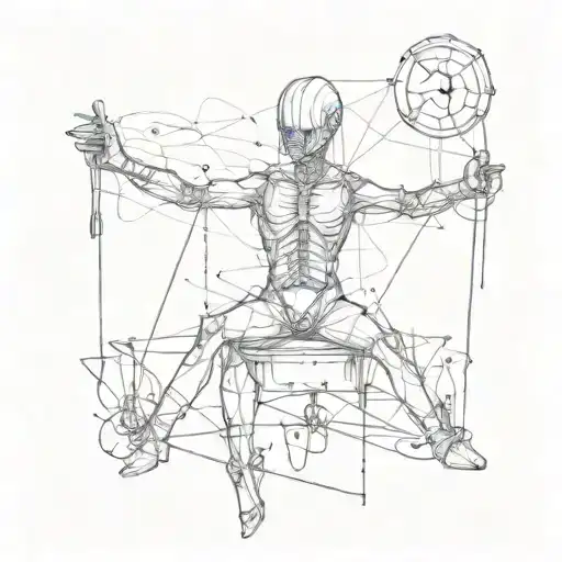 manipulation, marionette, controlling, abuser  tattoo design idea