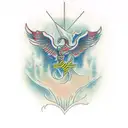 Have a faith greater than fear tattoo design idea