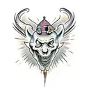 Have a faith greater than fear tattoo design idea