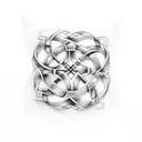 judeo christian Celtic knot tattoo design idea