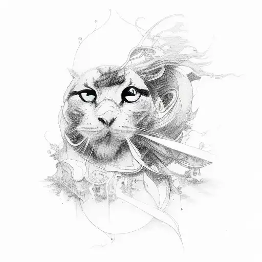 soul in peace tattoo design idea