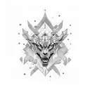 Courage and honor tattoo design idea