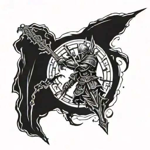 Dark Souls tattoo design idea