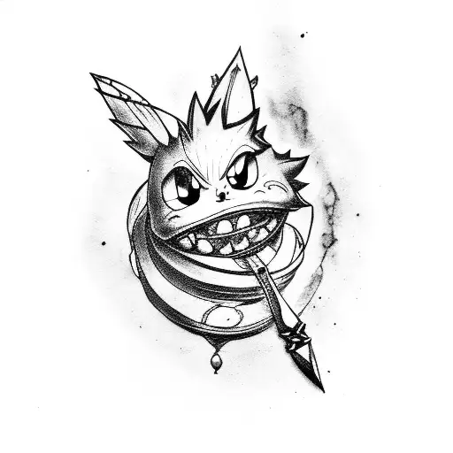 fairy tail tattoo design idea