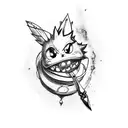 fairy tail tattoo design idea