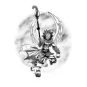 fairy tail tattoo design idea