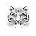 thai style tiger tattoo large tattoo design idea
