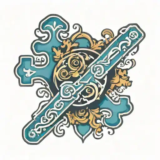 puzzle piece gap filler for forarm half sleeve tattoo design idea