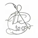 let go tattoo design idea