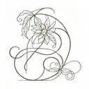 let go tattoo design idea