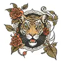 Sarah, Leo, August tattoo design idea