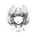 rei ayanami evangelio tattoo design idea