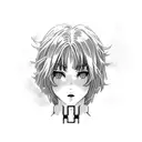rei ayanami evangelio tattoo design idea