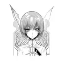 rei ayanami tattoo design idea