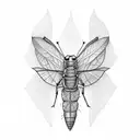 grasshopper  tattoo design idea