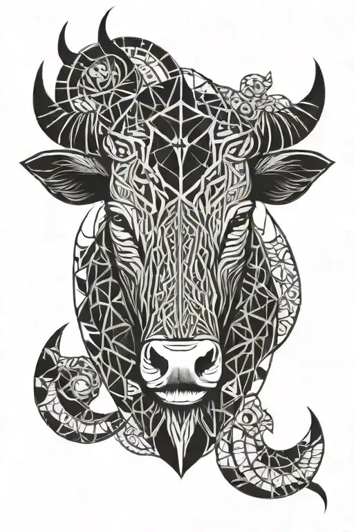 TAURUS tattoo design idea