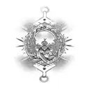 chains tattoo design idea