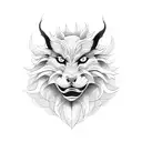 Kurama tattoo design idea