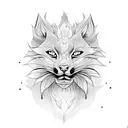 Kurama tattoo design idea