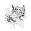 Kurama tattoo design idea