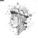 Shikamaru Nara with cigarrete tattoo design idea