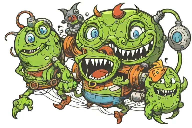 children m m tattoo design idea