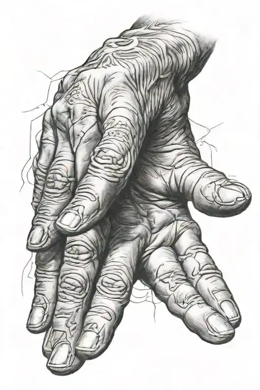 edward sissor hands tattoo design idea