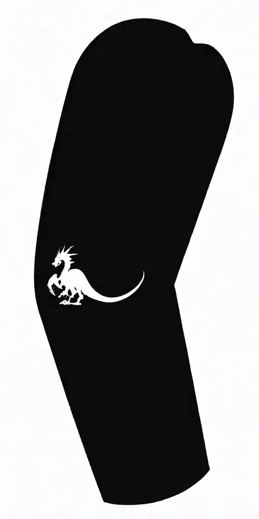 final fantasy 7 bahamut vs levathian tattoo design idea