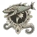 leviathan tattoo design idea