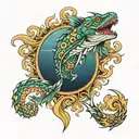 leviathan tattoo design idea