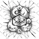 dopamine tattoo design idea