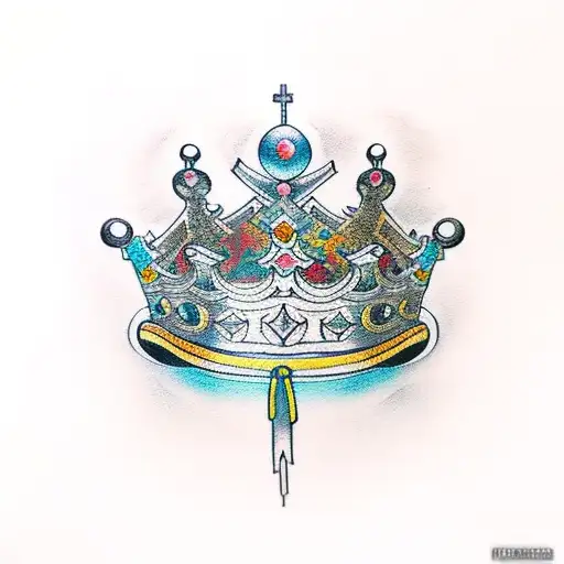 King's Crown tattoo design idea