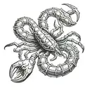 Scorpion mixed 22  tattoo design idea