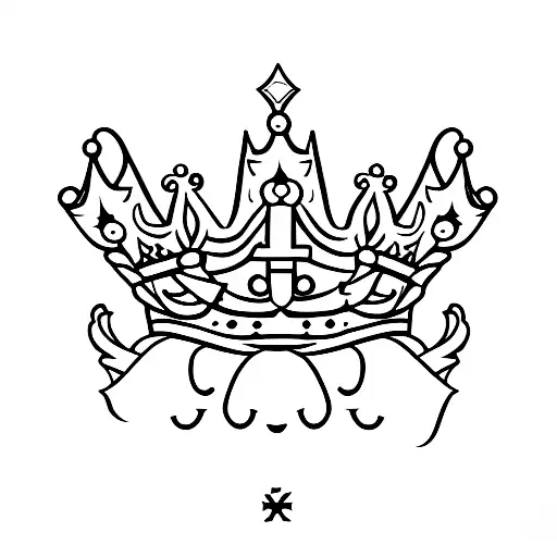 King's Crown tattoo design idea