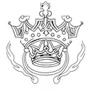 King's Crown tattoo design idea
