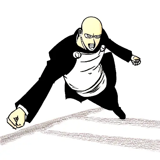 saitama sensei  tattoo design idea