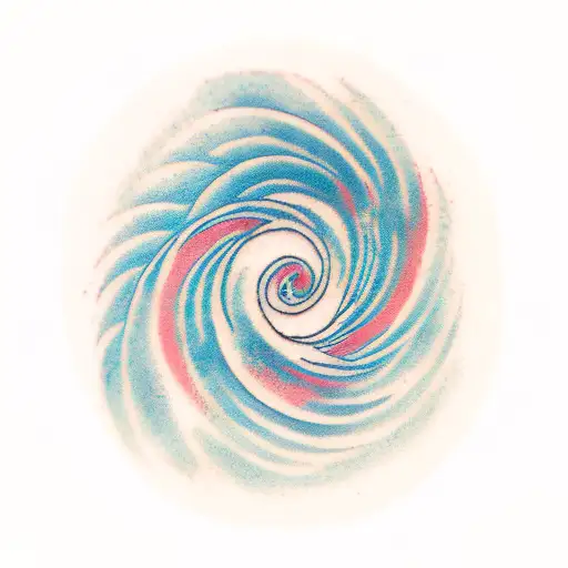 stem of a flower from the fingers to the part of the forearm, in the form of a spiral yeno around the same arm, Japanese tattoo design idea