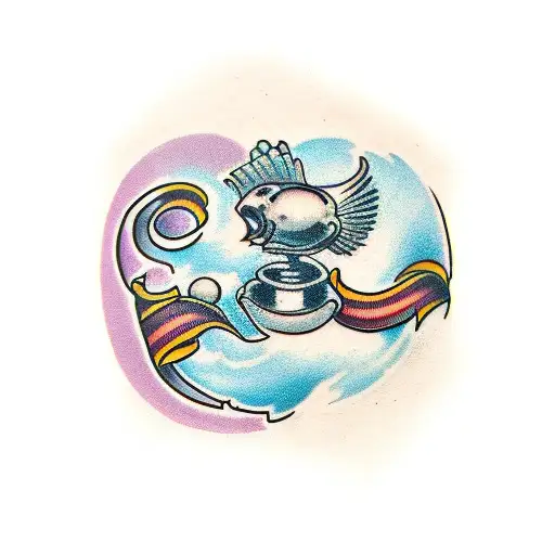 couple tattoo design idea