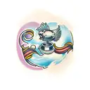 couple tattoo design idea