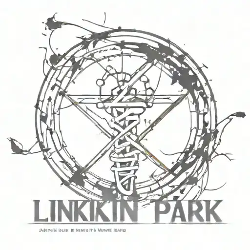 suicide awareness linkin park music combine tattoo design idea
