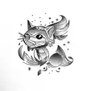 choose joy tattoo design idea