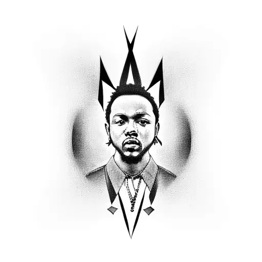  Kendrick Lamar tattoo design idea