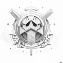 Full metal alchemist tattoo design idea