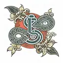 krypton hope symbol tattoo design idea