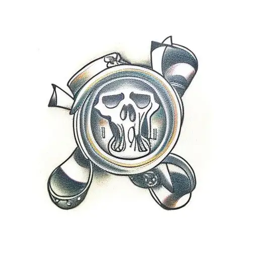 gay cowboy tattoo design idea