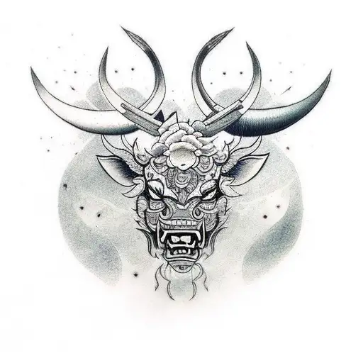 Minotaur tattoo design idea